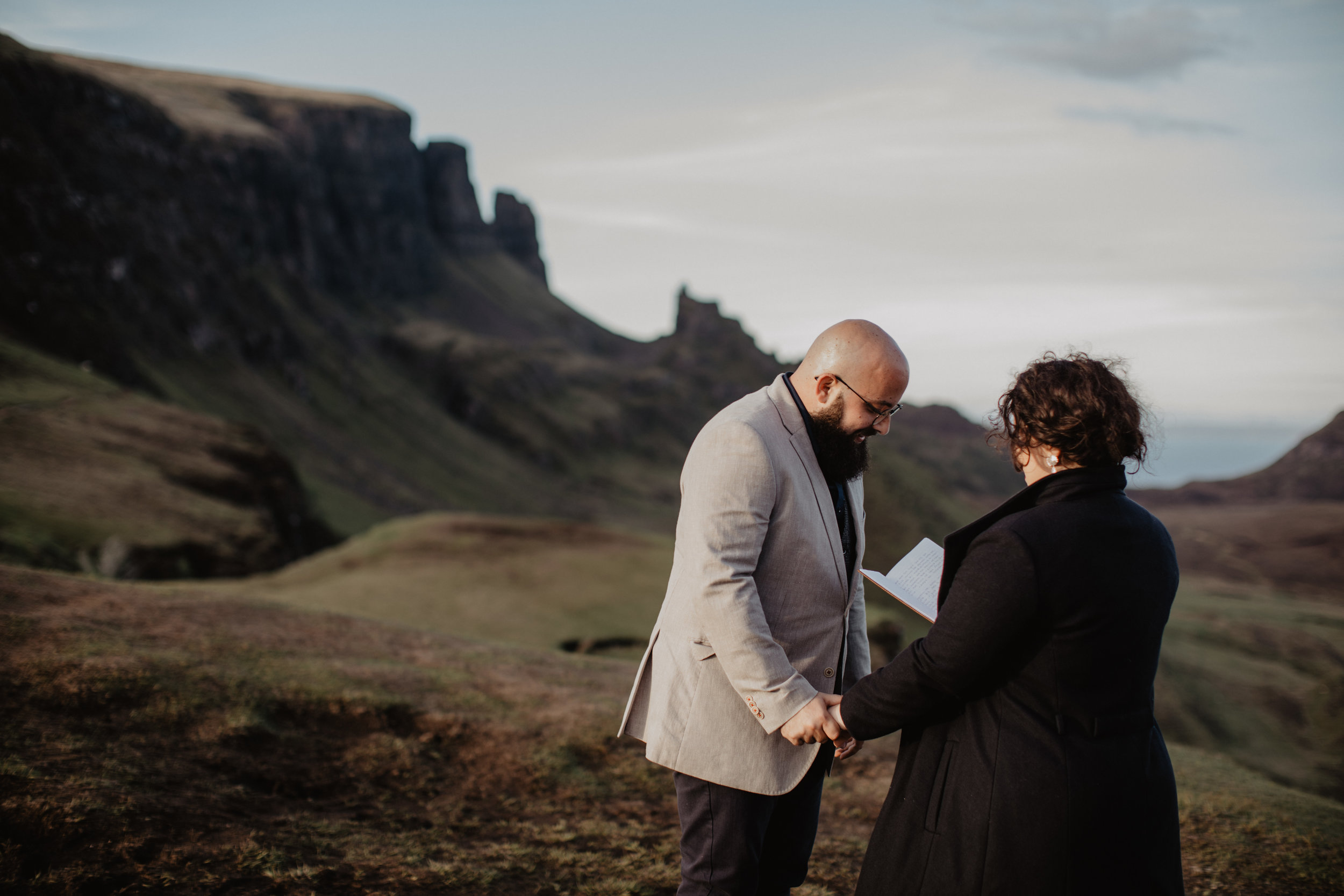Lapela Photography Isle of Skye Elopement at Quiraing
