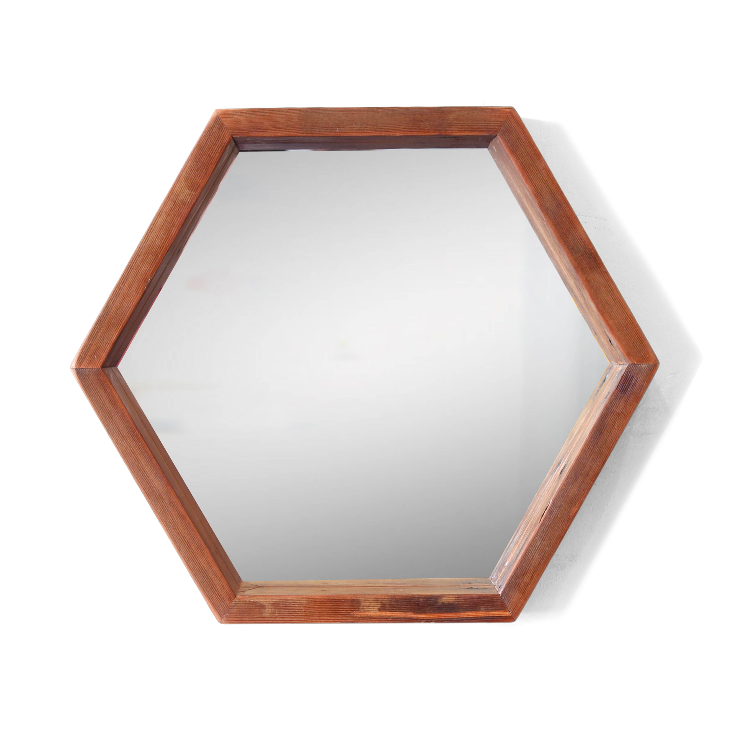 Hexagon Mirror | Reclaimed Mirror | The Boyakin