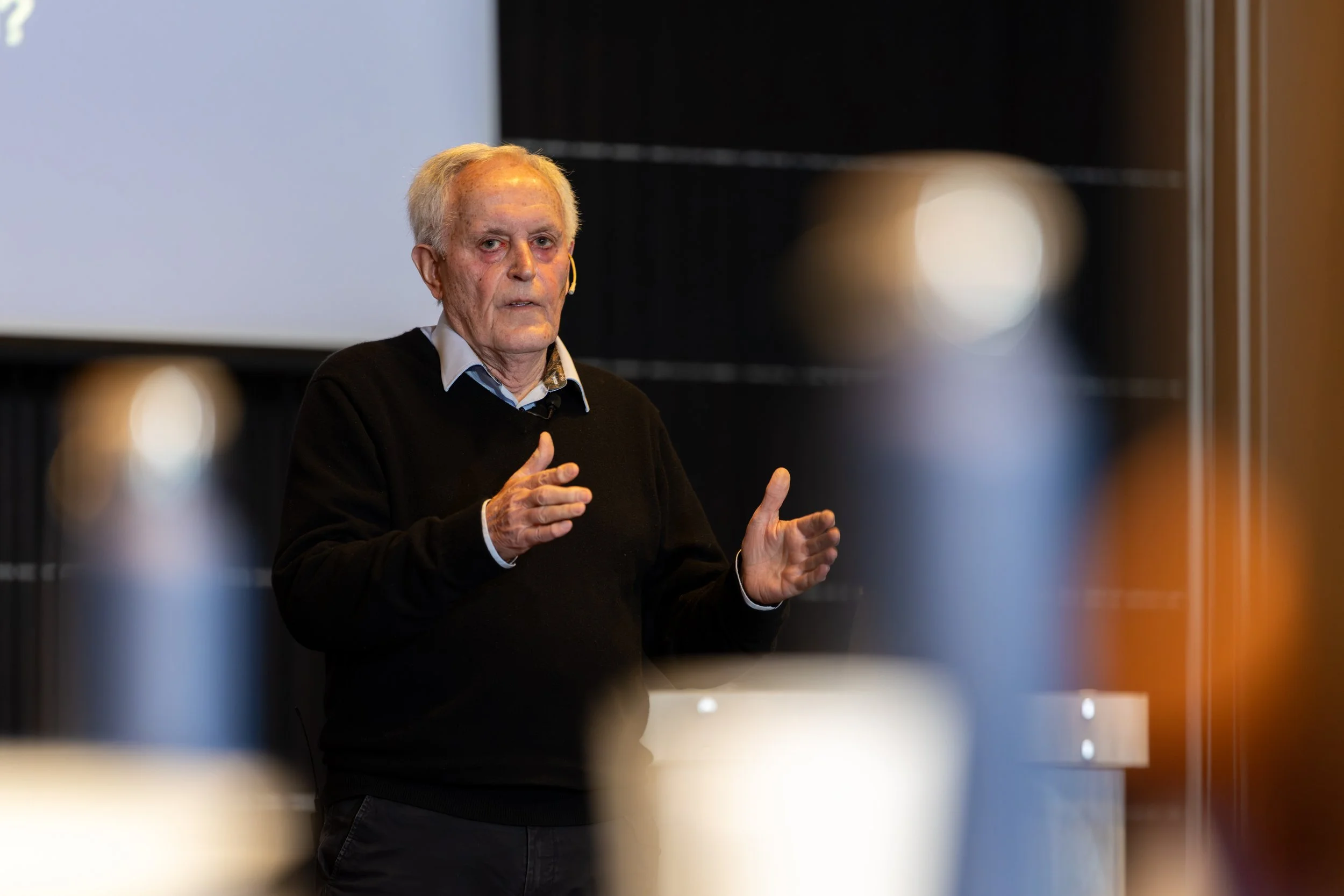 Hans Trygve Kristiansen, Ordtilhandling-gründer og mottaker av idrettens hederspris.