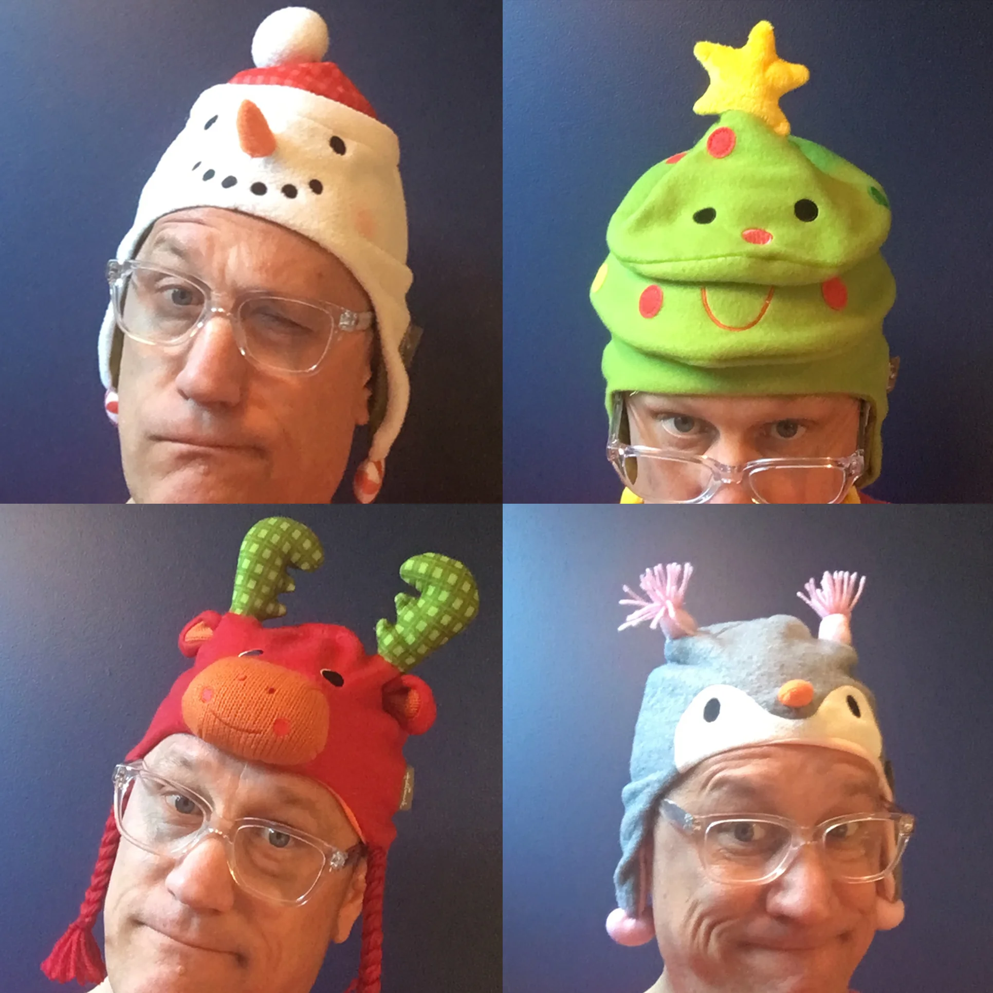 Just in case you need a little warmth this holiday season. These little caps will be available at Babies-R-Us. Note: They look a lot cuter on babies.