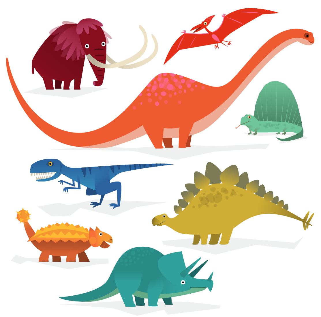 I have to spend next week drawing dinosaurs. I love my job.