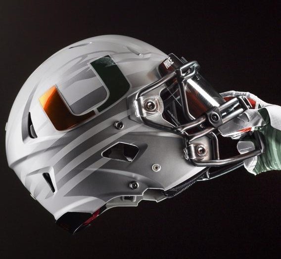 Gray Helmet (Credit: Nike)