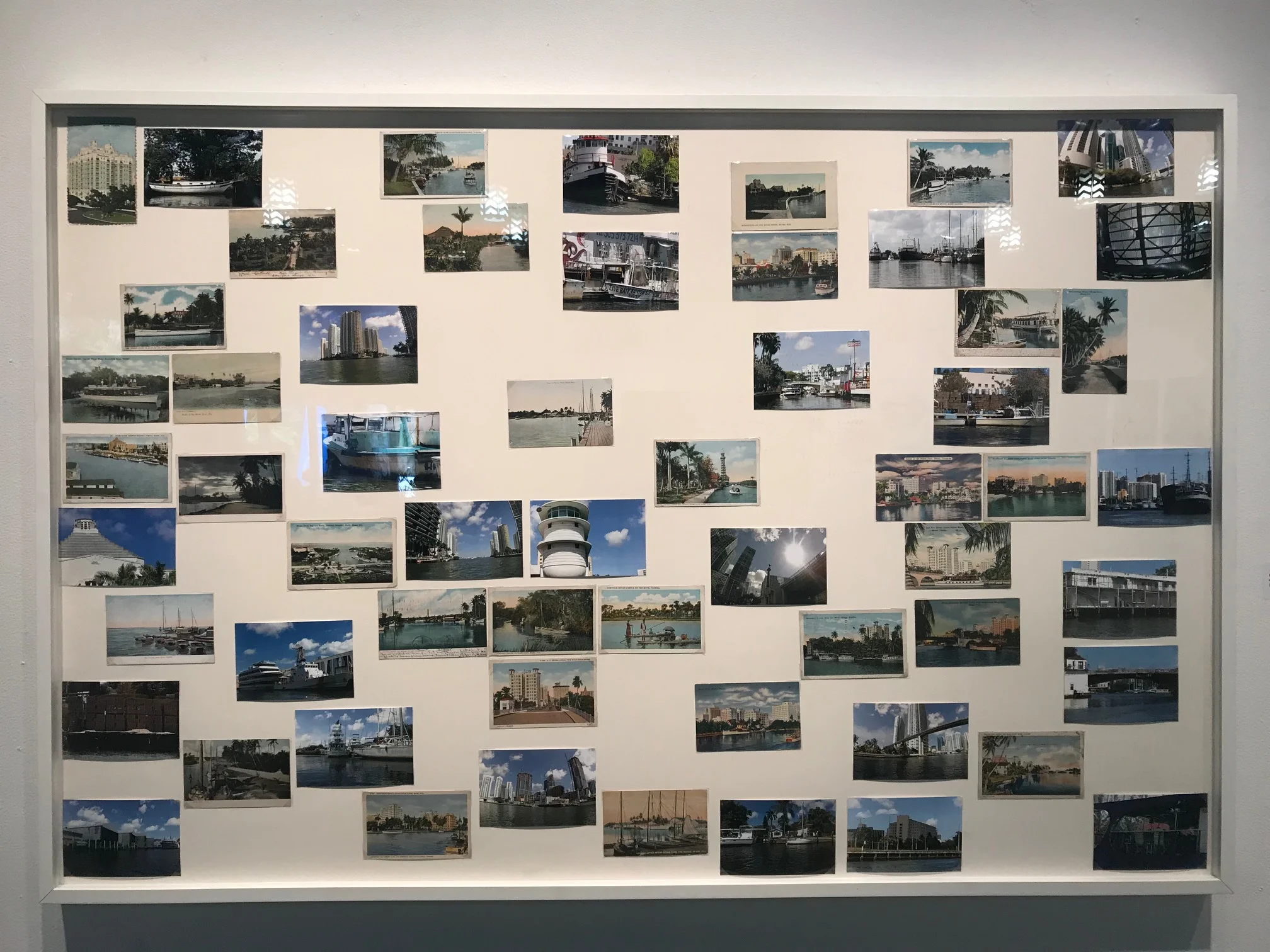 Gustavo Oviedo “ Miami River ”, 2016 eBay items and photo prints (detail) 61” x 41”,