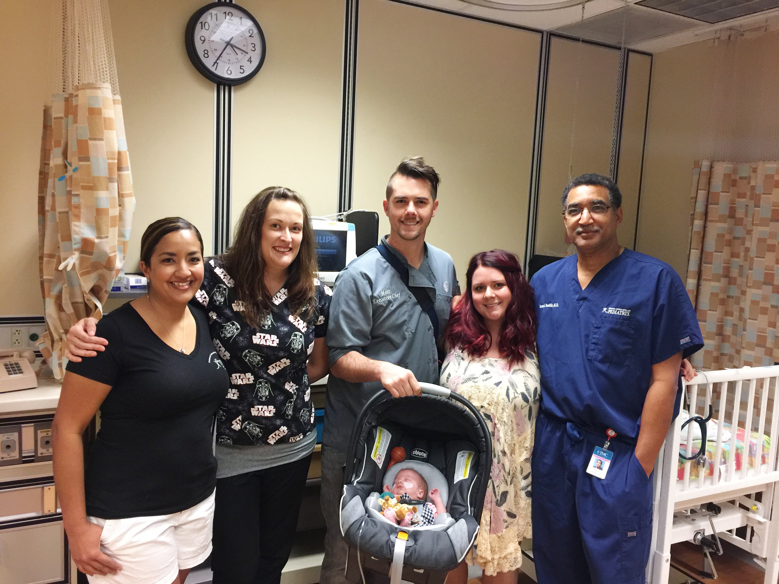 These 3 people together are my heart and soul in the NICU, with out them there would be no Henry. 
