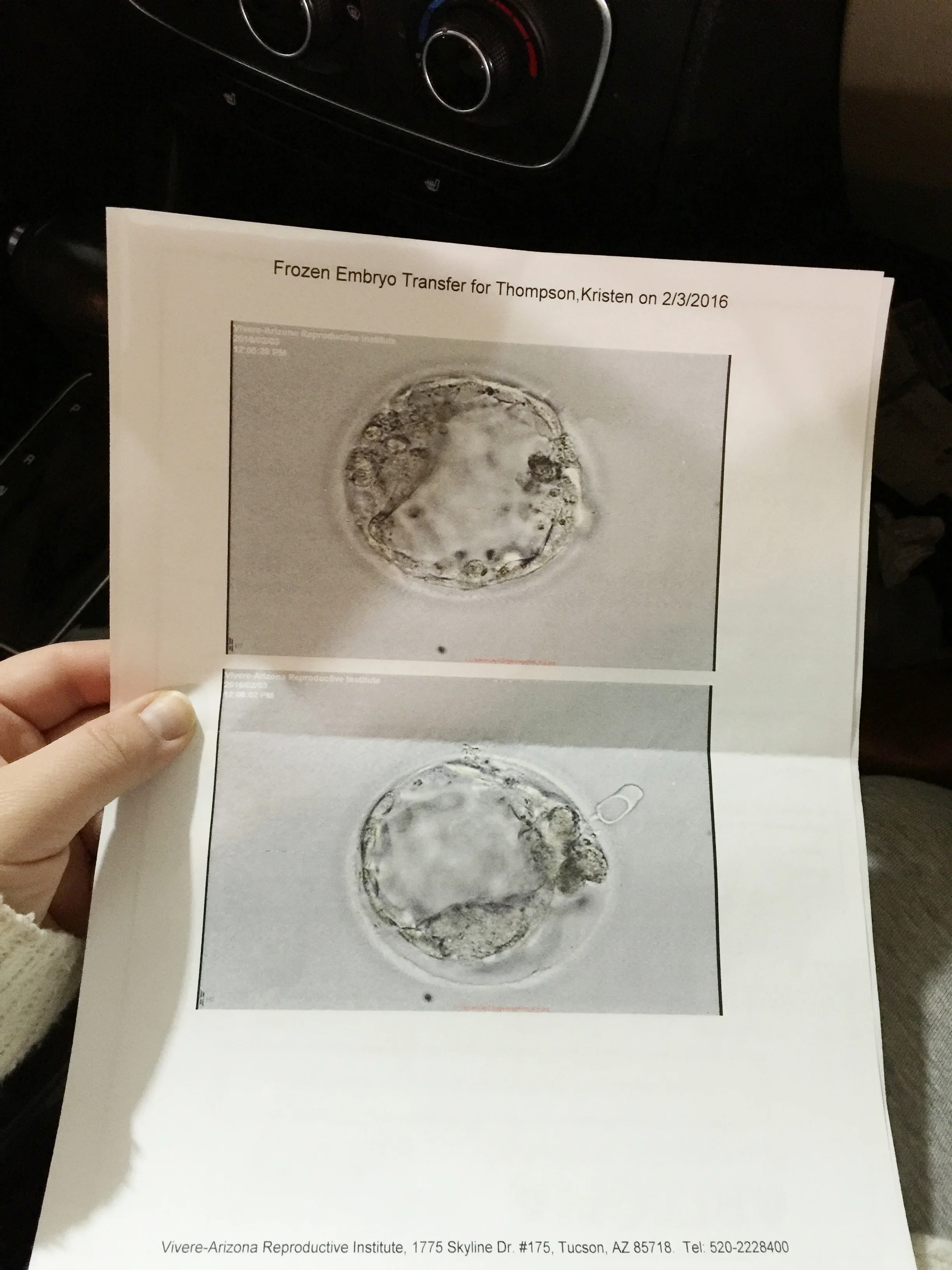 Dear Henry, You survived the big freeze! Happy transfer-versary!