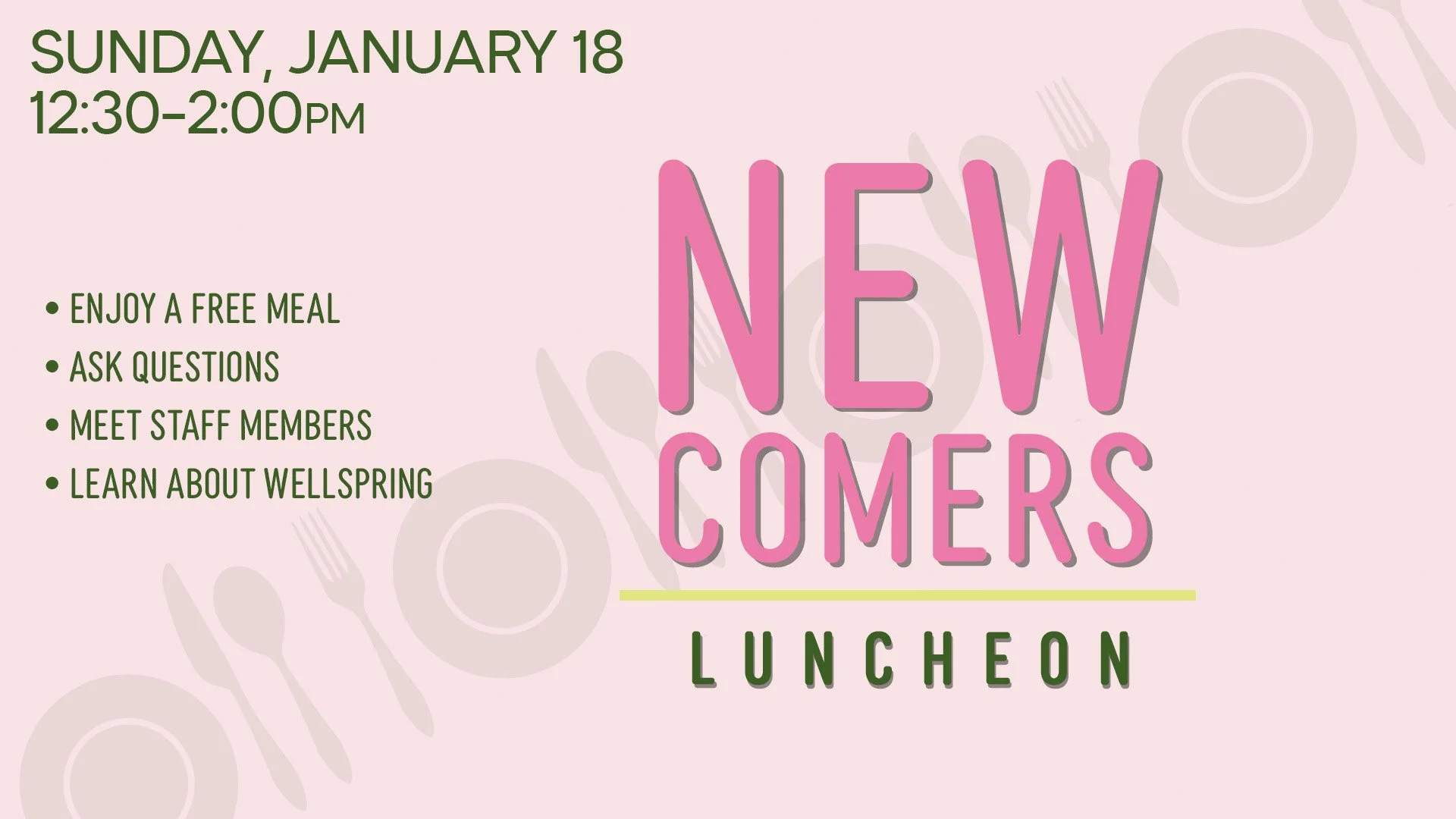 Sunday, January 18 • 12:30-2:00pm