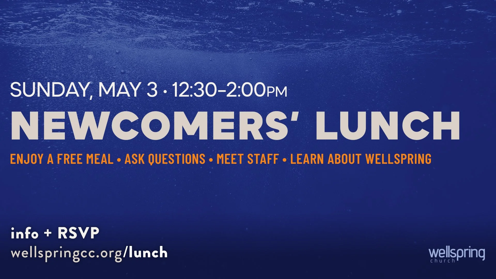 Sunday, May 3 • 12:30-2:00pm