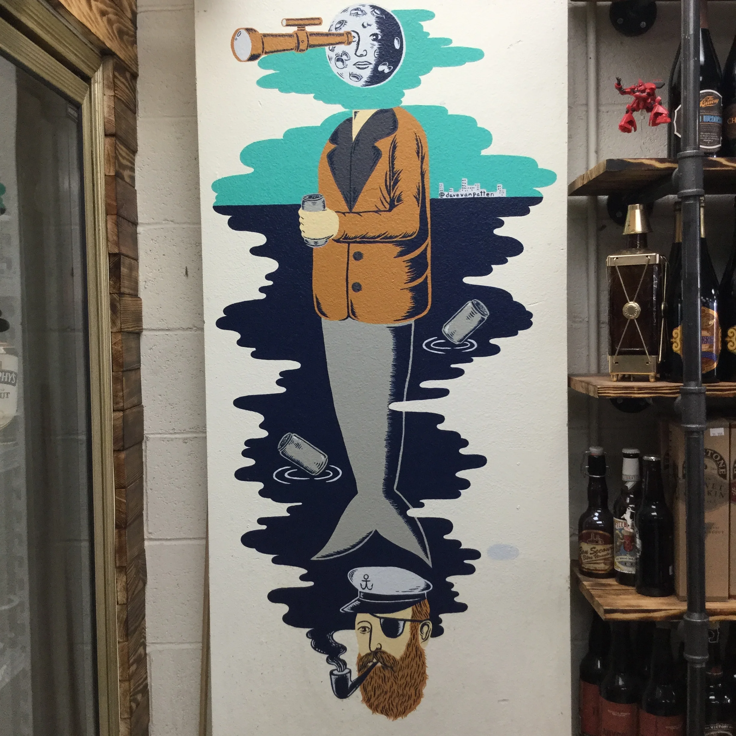 Mural for Hops and Vines, Long Beach