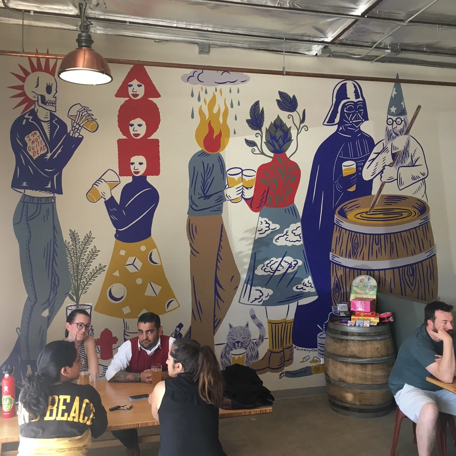 Liberation Brewery Mural. Long Beach. 2018