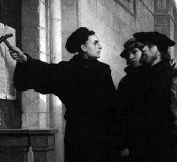 "I cannot and I will not recant anything, for to go against conscience is neither right nor safe."