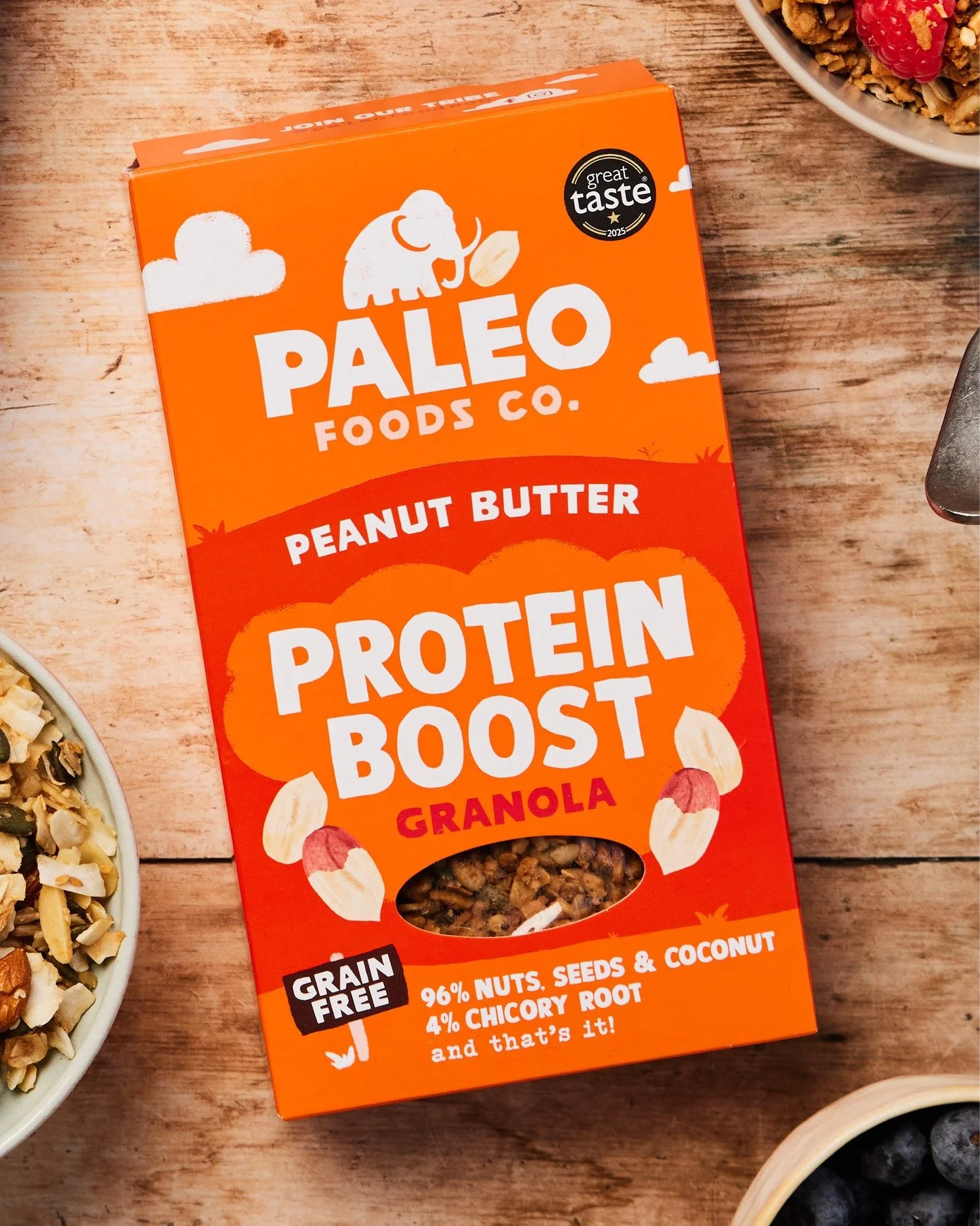 Over the years, we&rsquo;ve learned that everyone&rsquo;s looking for something a bit different in their morning bowl.

So we made it easy to choose - each granola now clearly shows what it brings to the table, from protein to low sugar (and more to 