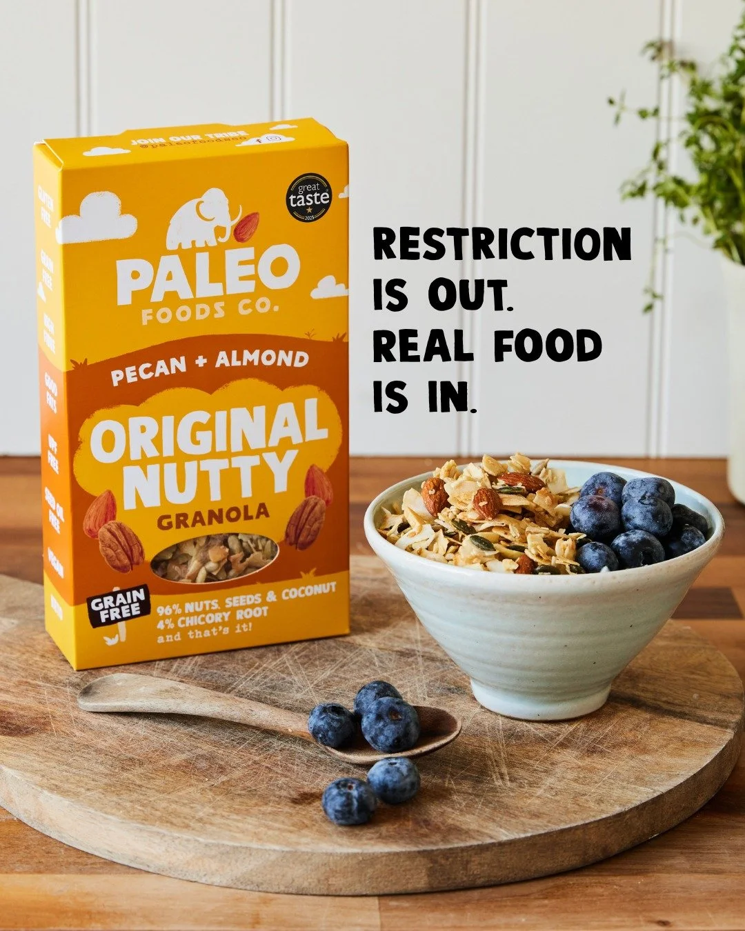 Ditch the restriction this January. 

Turn down the food noise.

Step away from rigid rules. 

It&rsquo;s time to reconnect to real food - made with ingredients you recognise. 

No compromises between what&rsquo;s good for you and what you actually w