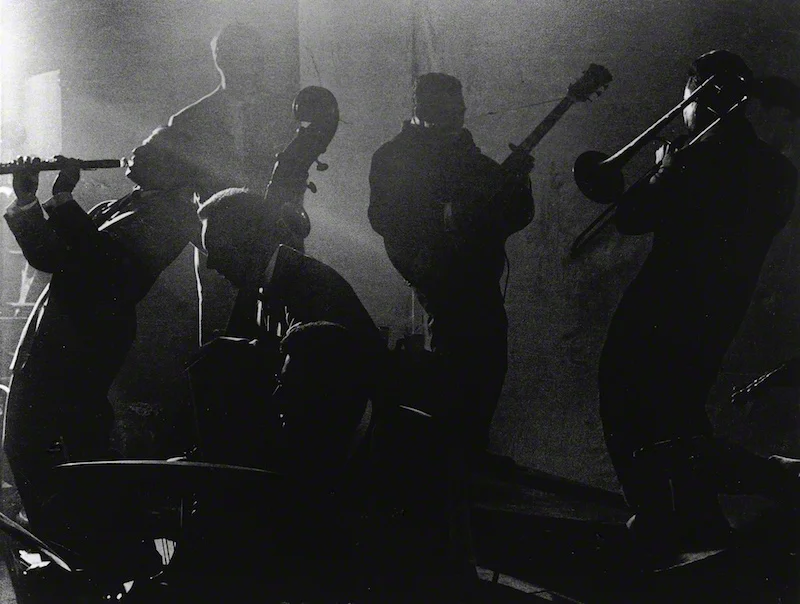 Hot jazz (1952), included in Edward steichen's 1955 landmark photographic exhibition, the family of man, at the museum of moder art in new york city © The Estate of Hugh Bell