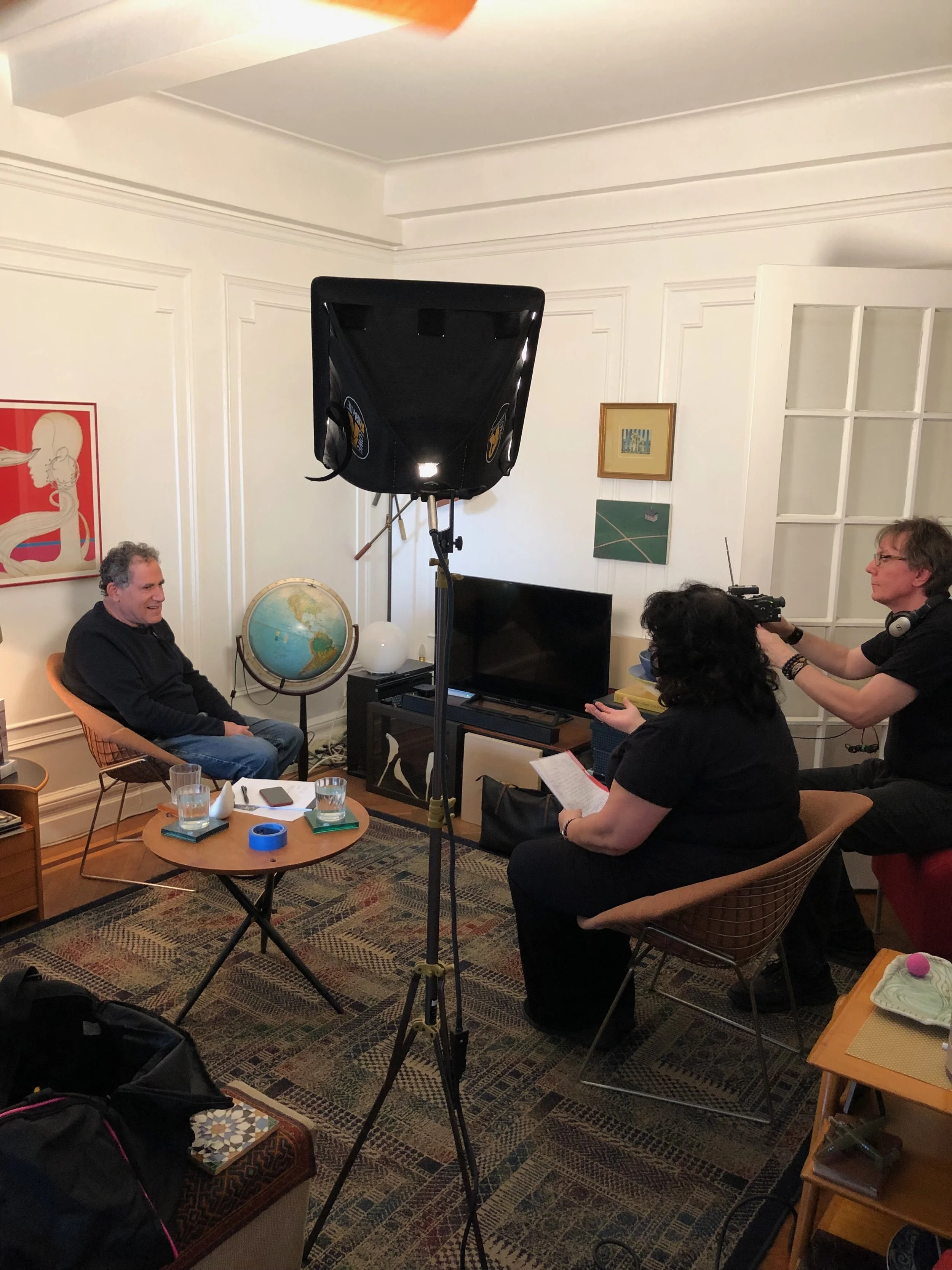 Jon Gartenberg interviewed for “Reel Heroes” film