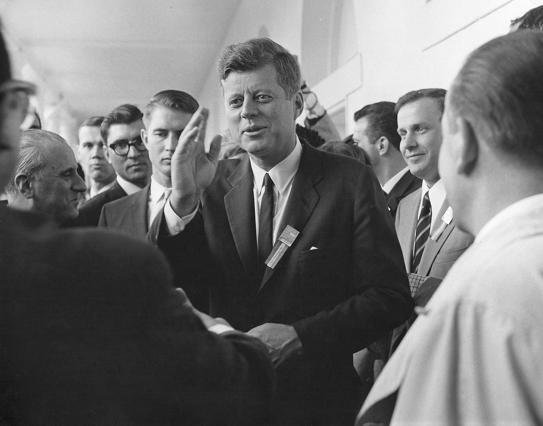 John F. Kennedy, May, 1963