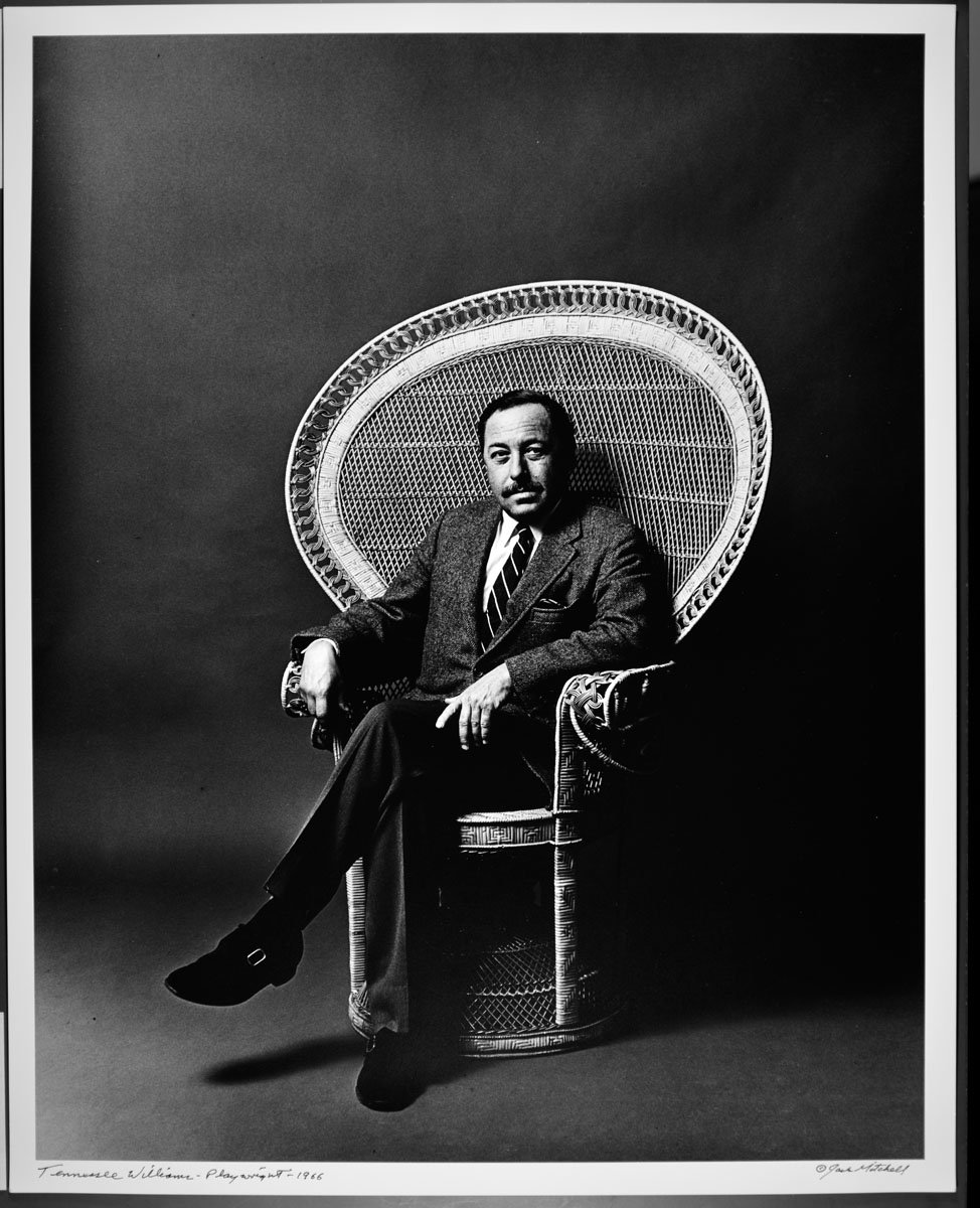tennessee williams by jack mitchell