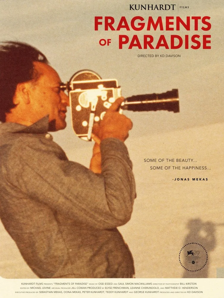 JONAS MEKAS DOCUMENTARY FRAGMENTS OF PARADISE LICENSES CLIPS FROM GIDEON BACHMANN