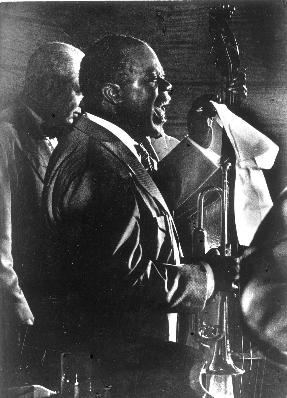 Louis Armstrong, 1954.