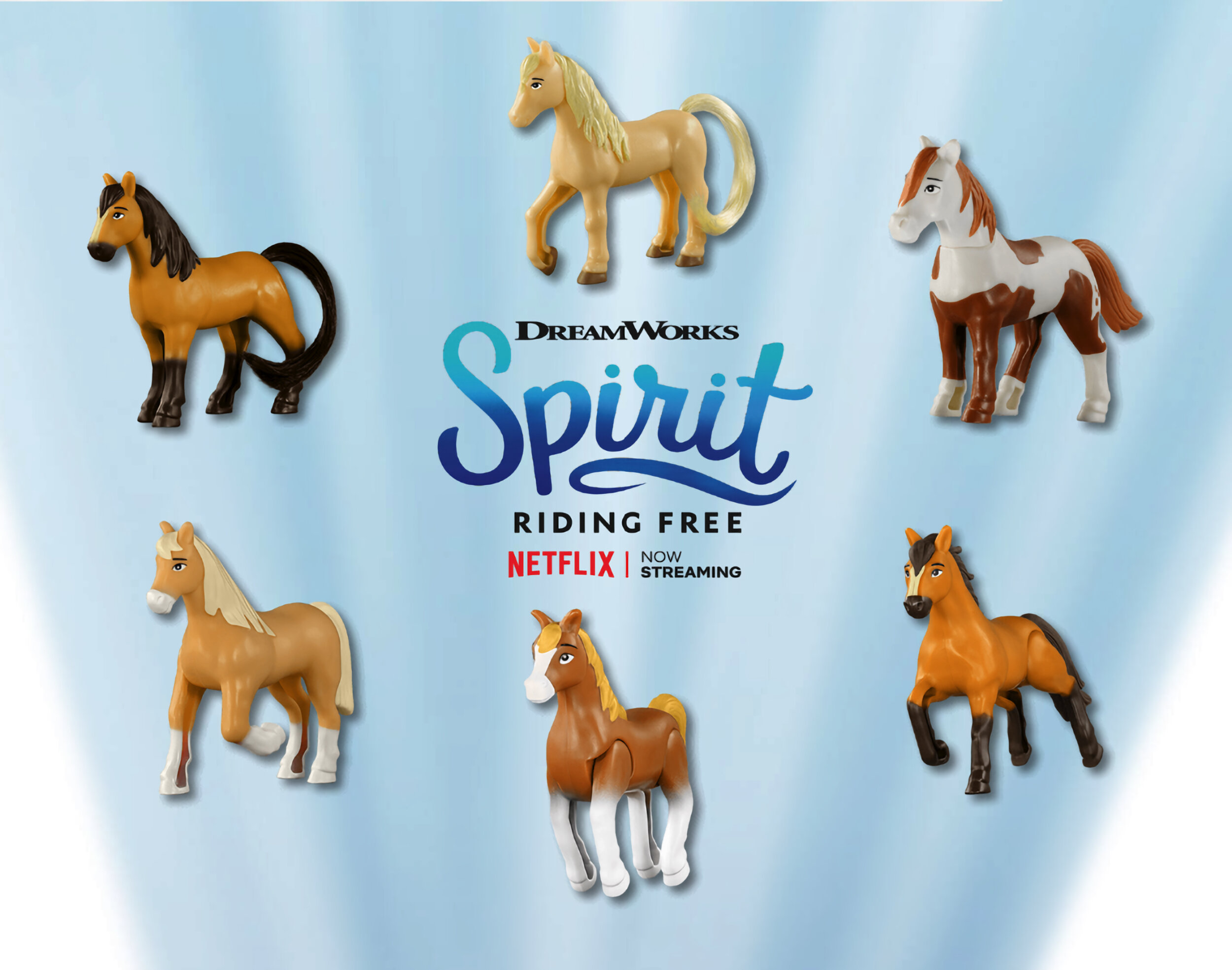 McDonald’s Happy Meal Toy Character Pack Spirit Riding Free SPIRIT WITH COMB 