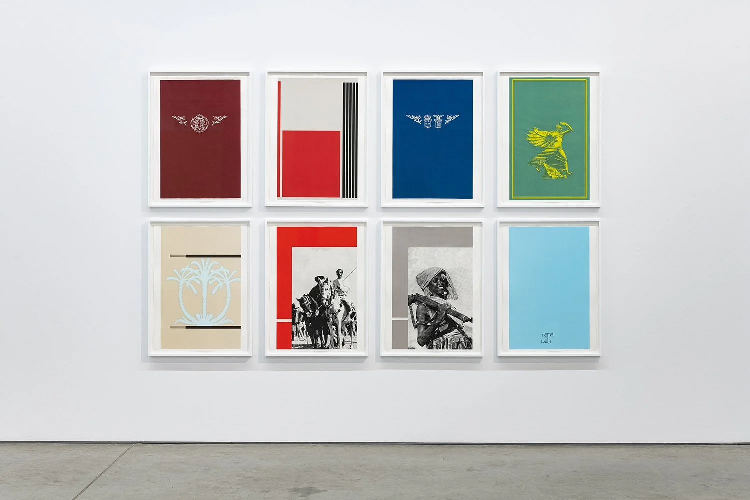 Preoccupations (Rivista Coloniale, 1906-1943), Serigraphs, Arnheim paper, 38 prints, 22 x 30 inches each, 2020