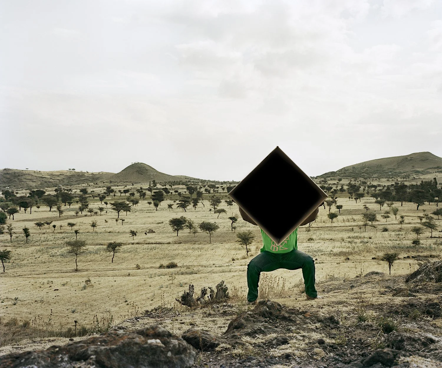 Single Cube Formation, No. 4, Nazareth, Ethiopia, Chromogenic print, 30 x 36 inches, 2011