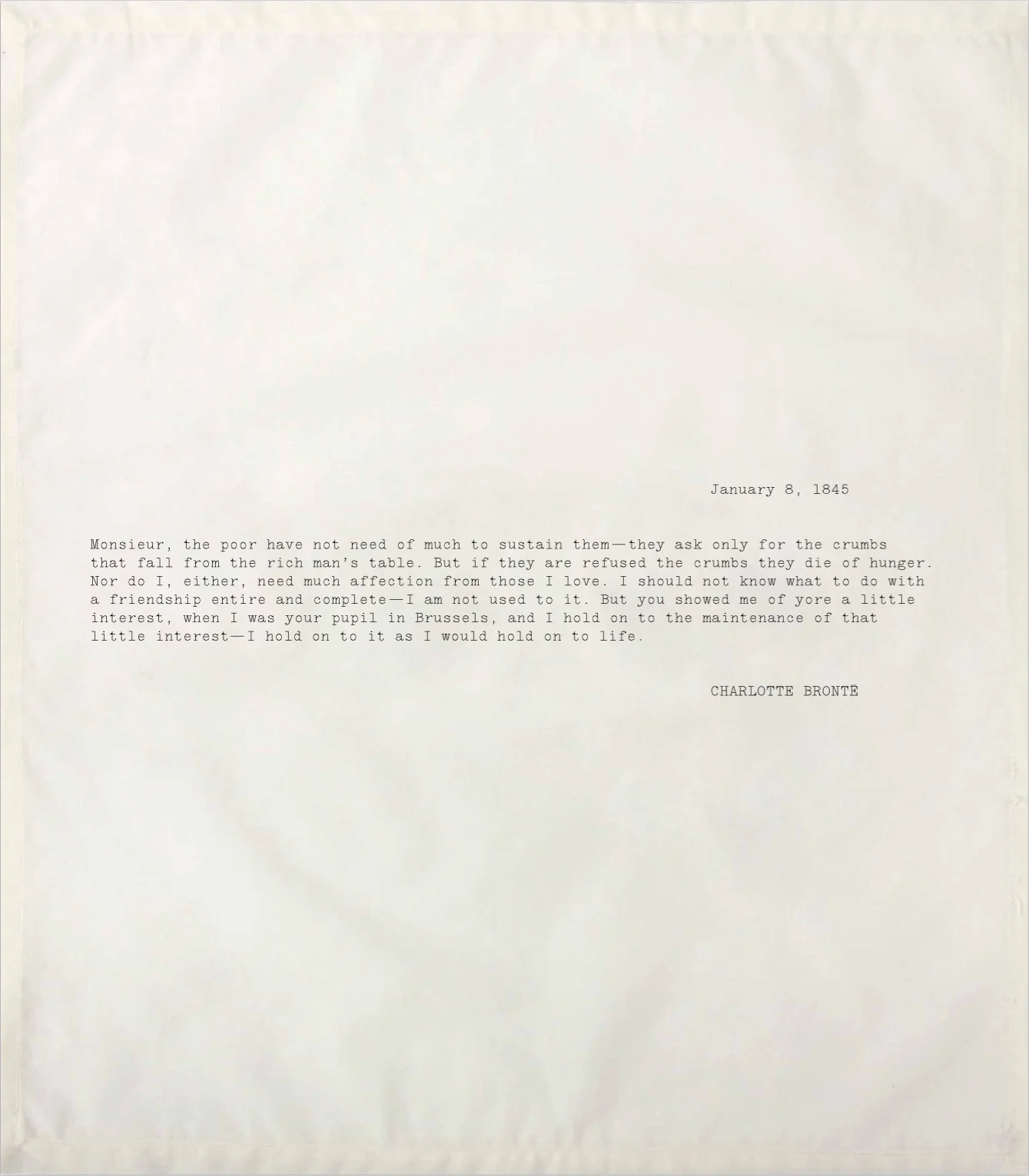 Love Letter Napkins ed. 1/ set 3