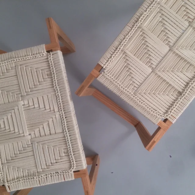 Fireside Bench and Stool