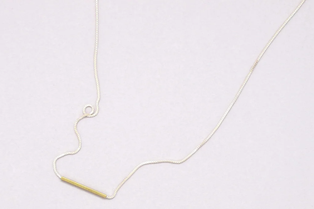 Square Tube Necklace