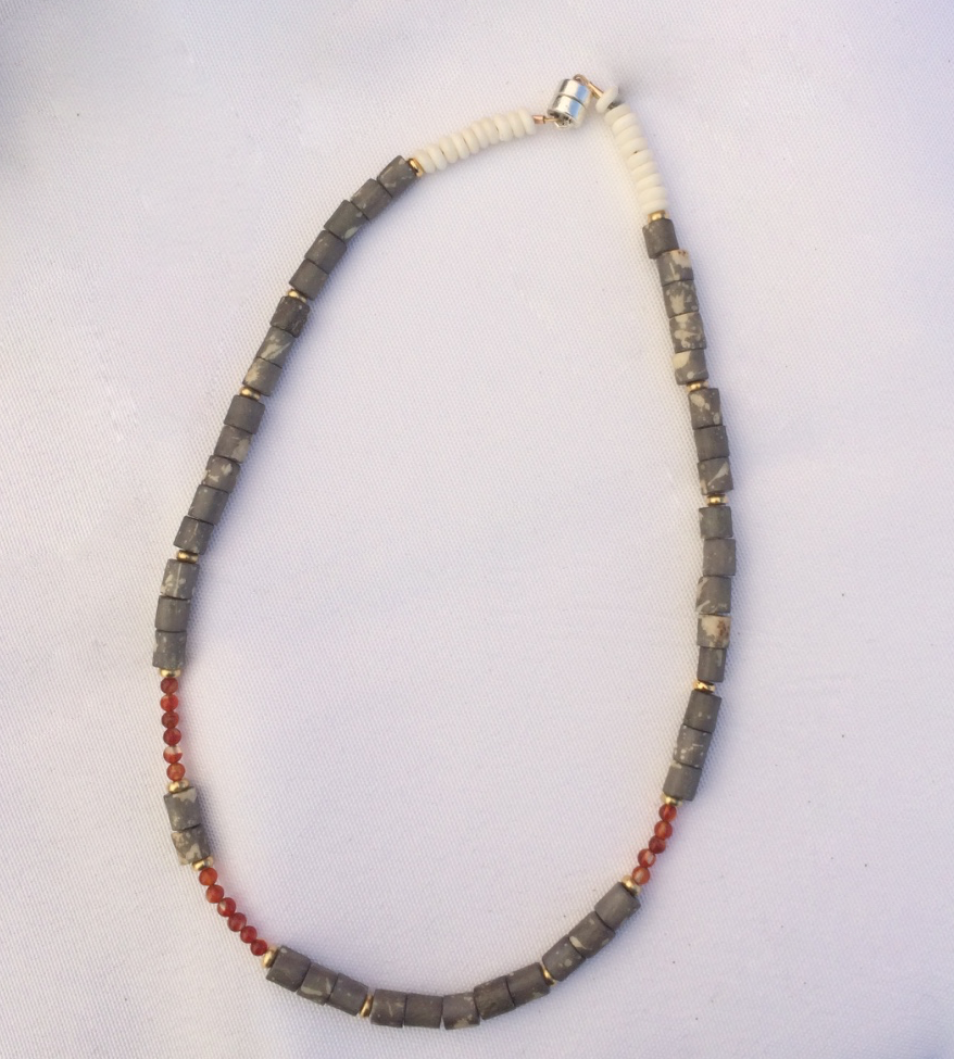 Carnelian + Bone 