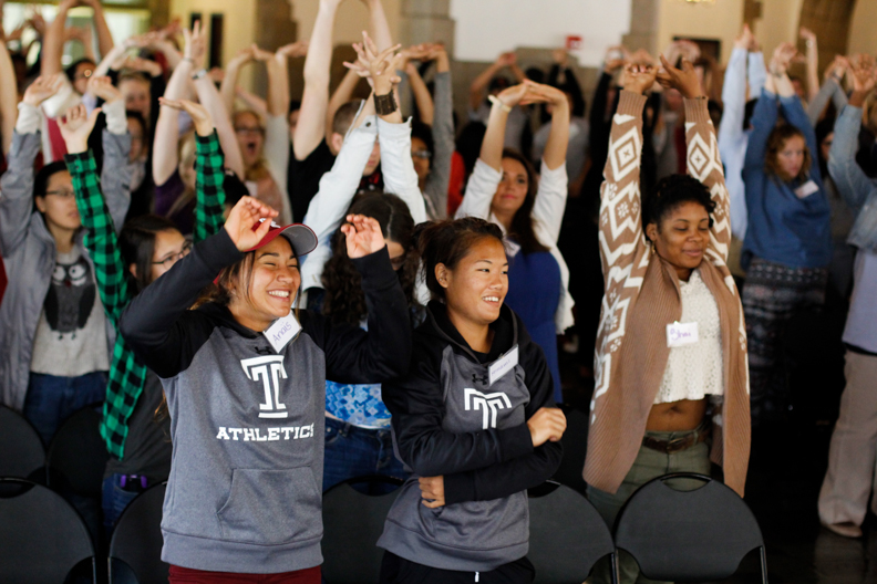 Leadership conference at Temple University.