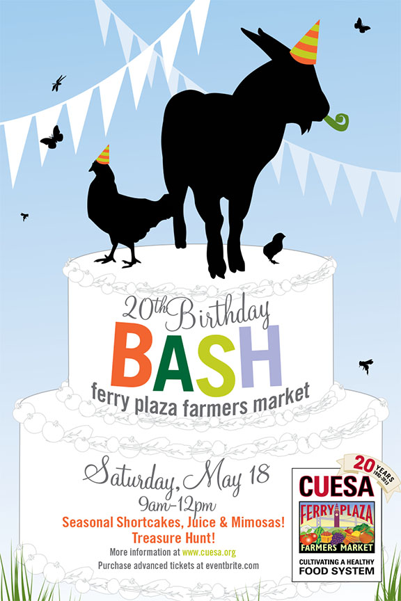 20th Anniversary Poster for CUESA