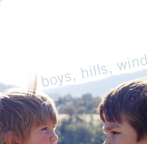 Cover of Boys, Hills, Wind
