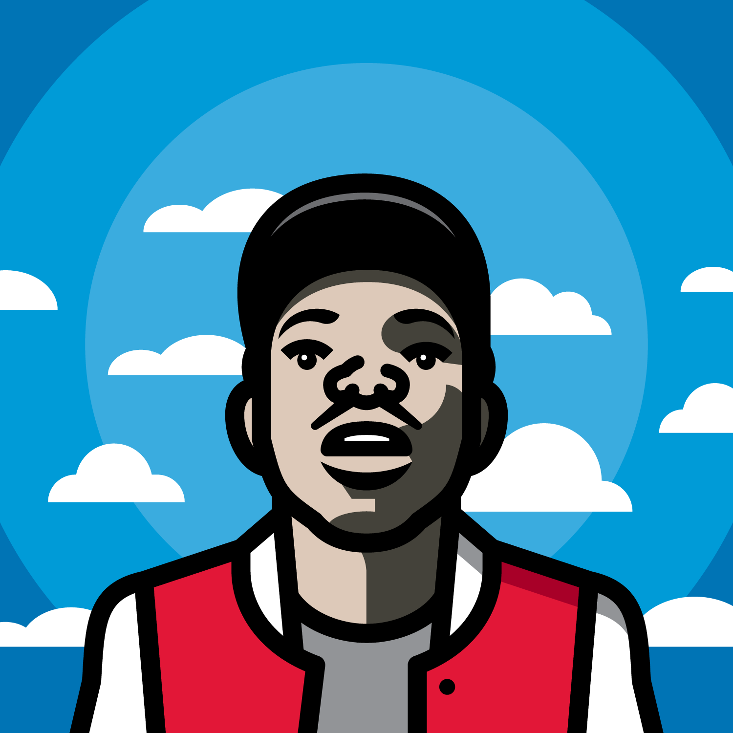 Art Chance The Rapper Cartoon