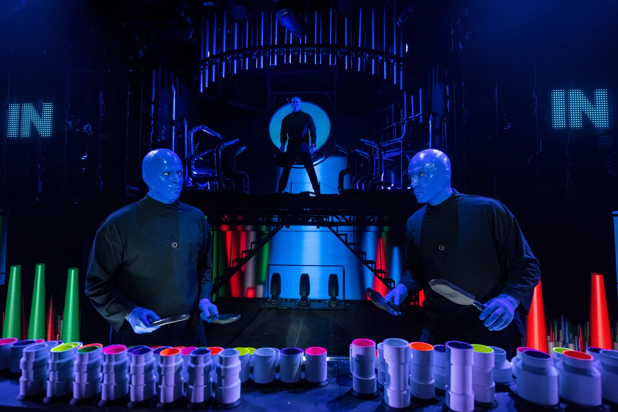 Blue Man Group / Ad Campaign / DARE TO LIVE IN FULL COLOR