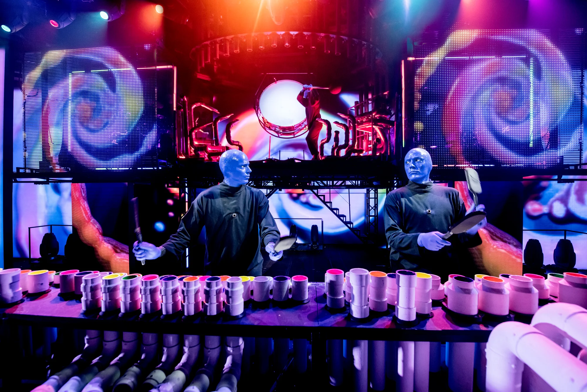 Blue Man Group / Ad Campaign / DARE TO LIVE IN FULL COLOR