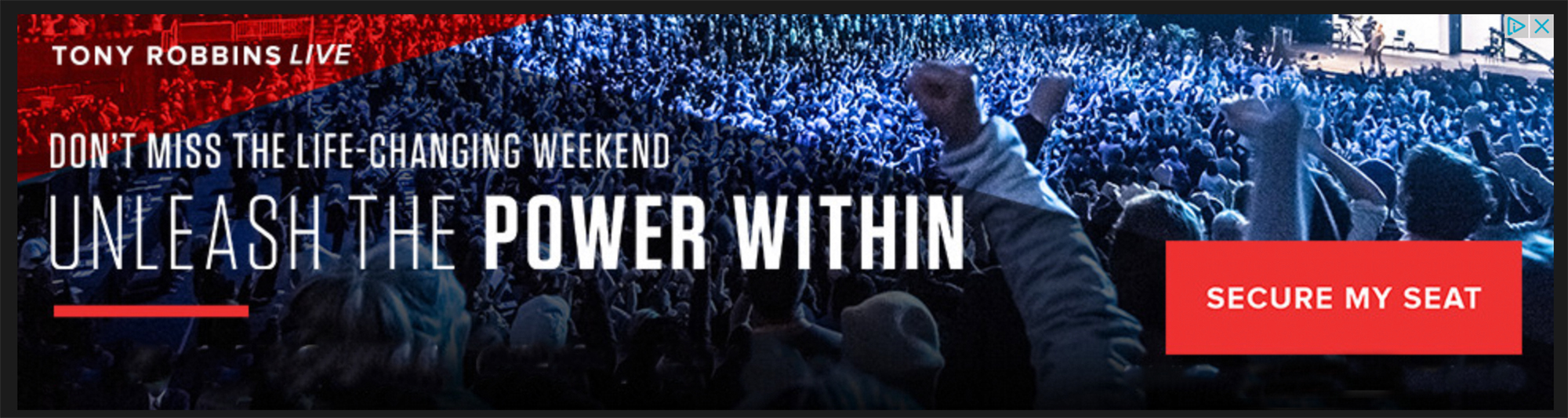 Tony Robbins / Ad Campaign / Unleash the Power Within