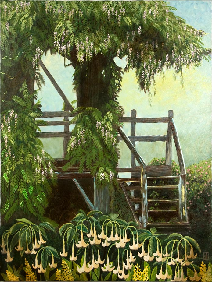 Wisteria Bower