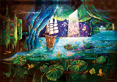 Lake Languish 3D card 