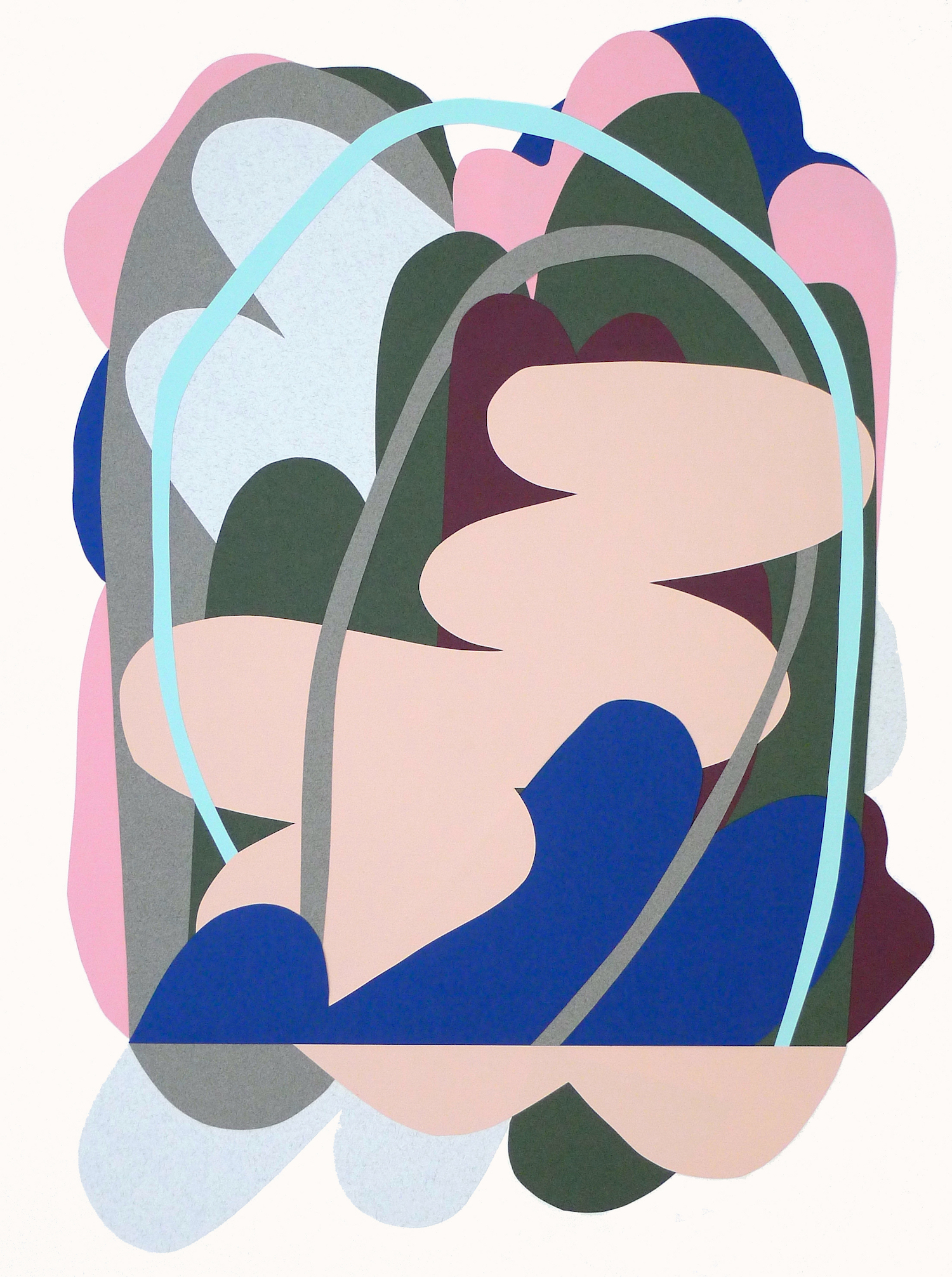 Eucalyptus and Salted Air - 22" x 30" - 2018