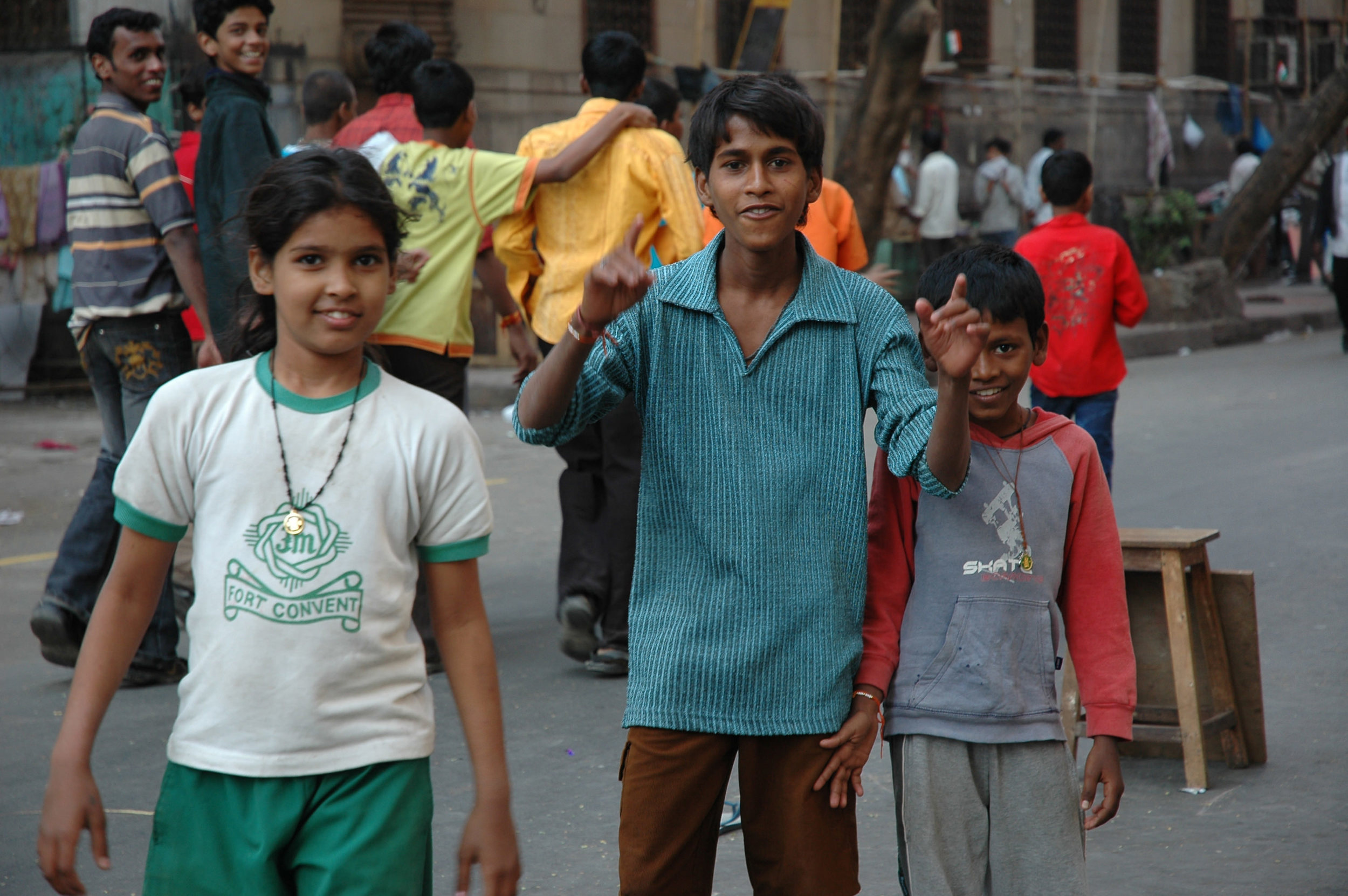 Millions of Indian kids like these are in urgent need of mentors to take an interest in their often neglected lives. Photo by Catie Sdrawde