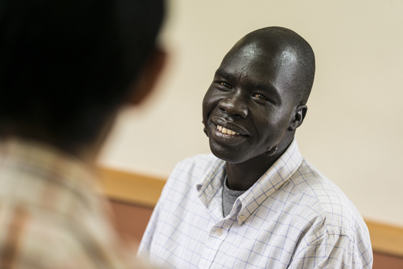 Joseph was conscripted to the Sudan People's Liberation Army when he was barely six years old - Photo by Tim Coleman.