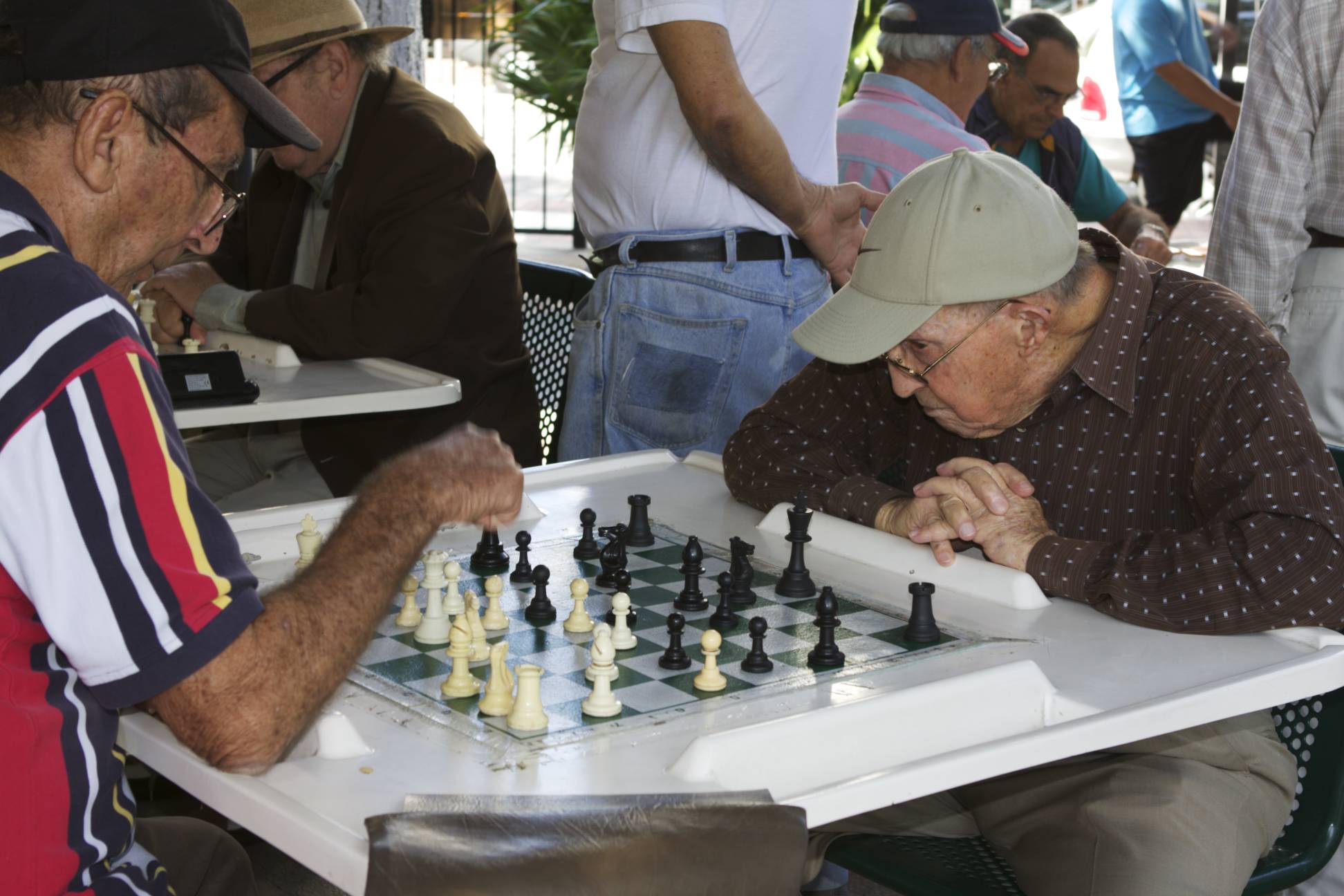 Calle Ocho: Chess Players in Little Havana, Miami