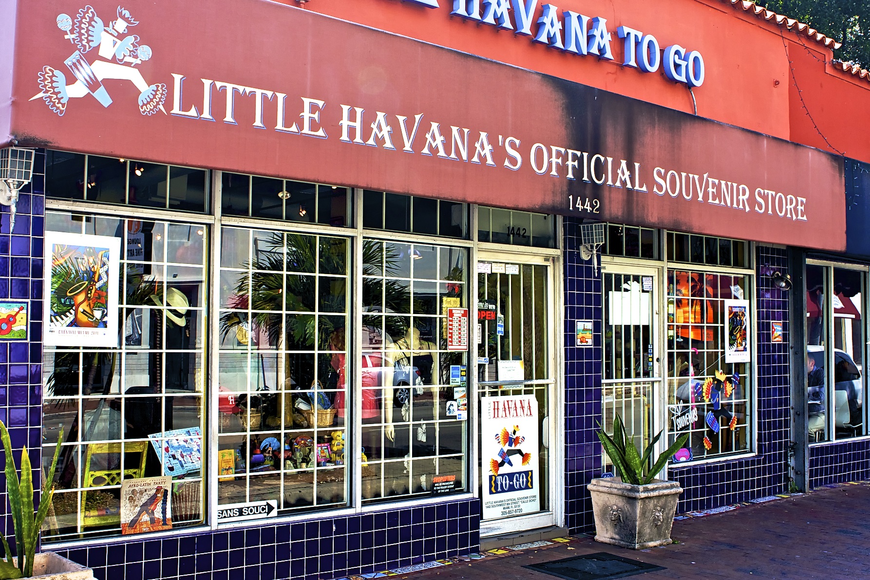Calle Ocho: Store Front in Little Havana, Miami