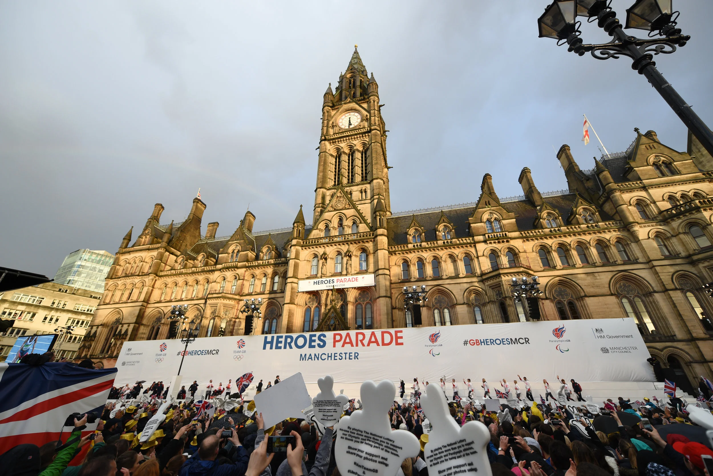 TeamGB's Home Coming Parade in Manchester