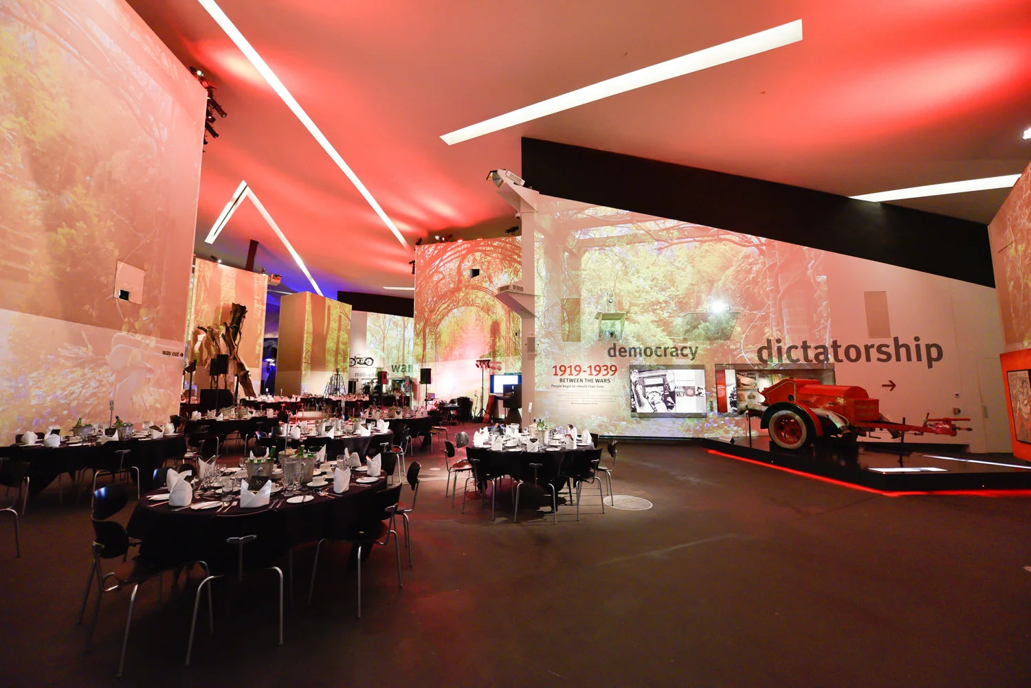 NST’s 50th anniversary party at The Imperial War Museum North.