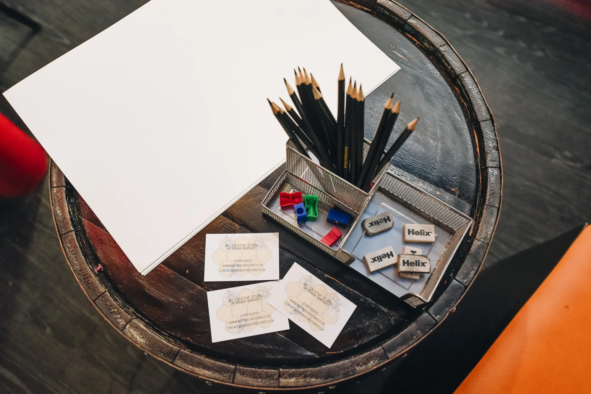 BeeCreative Life Drawing Promotional Shoot