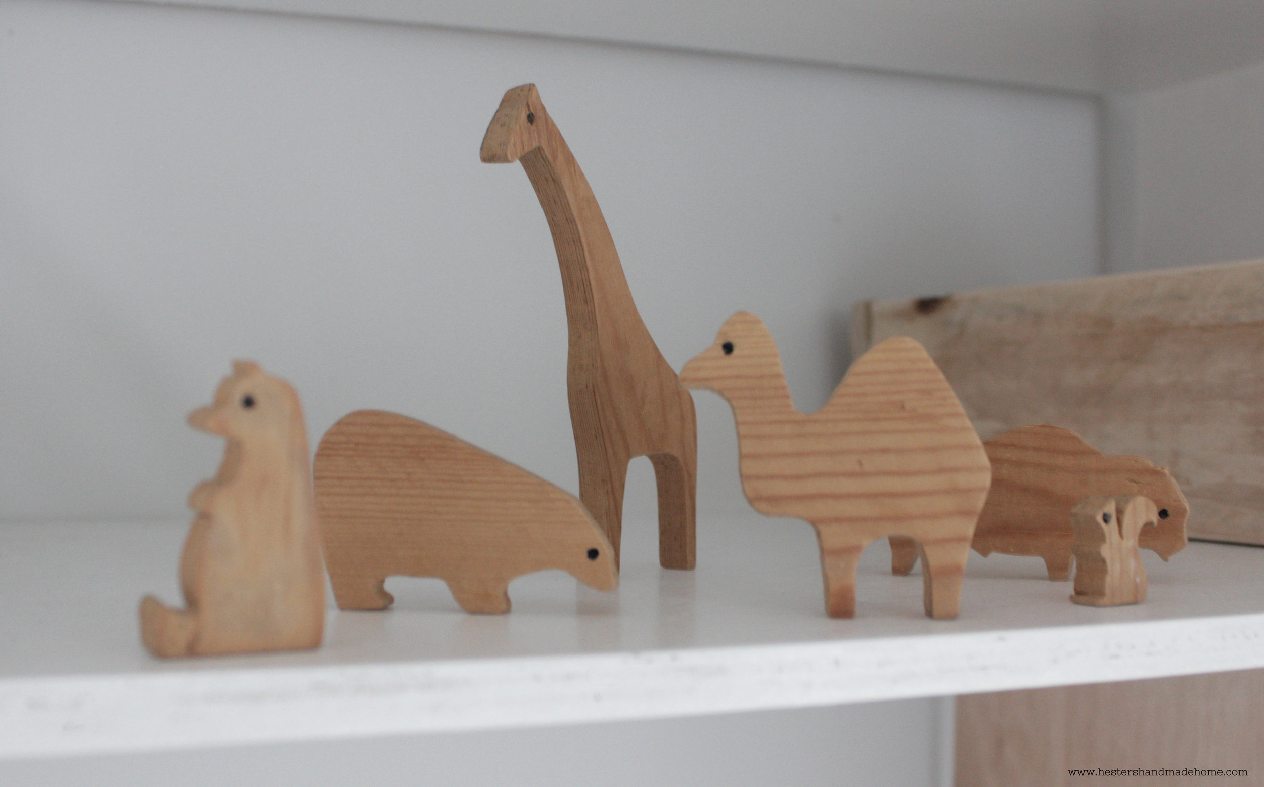 Nursery decor: Plywood animal wall — Hester's Handmade Home