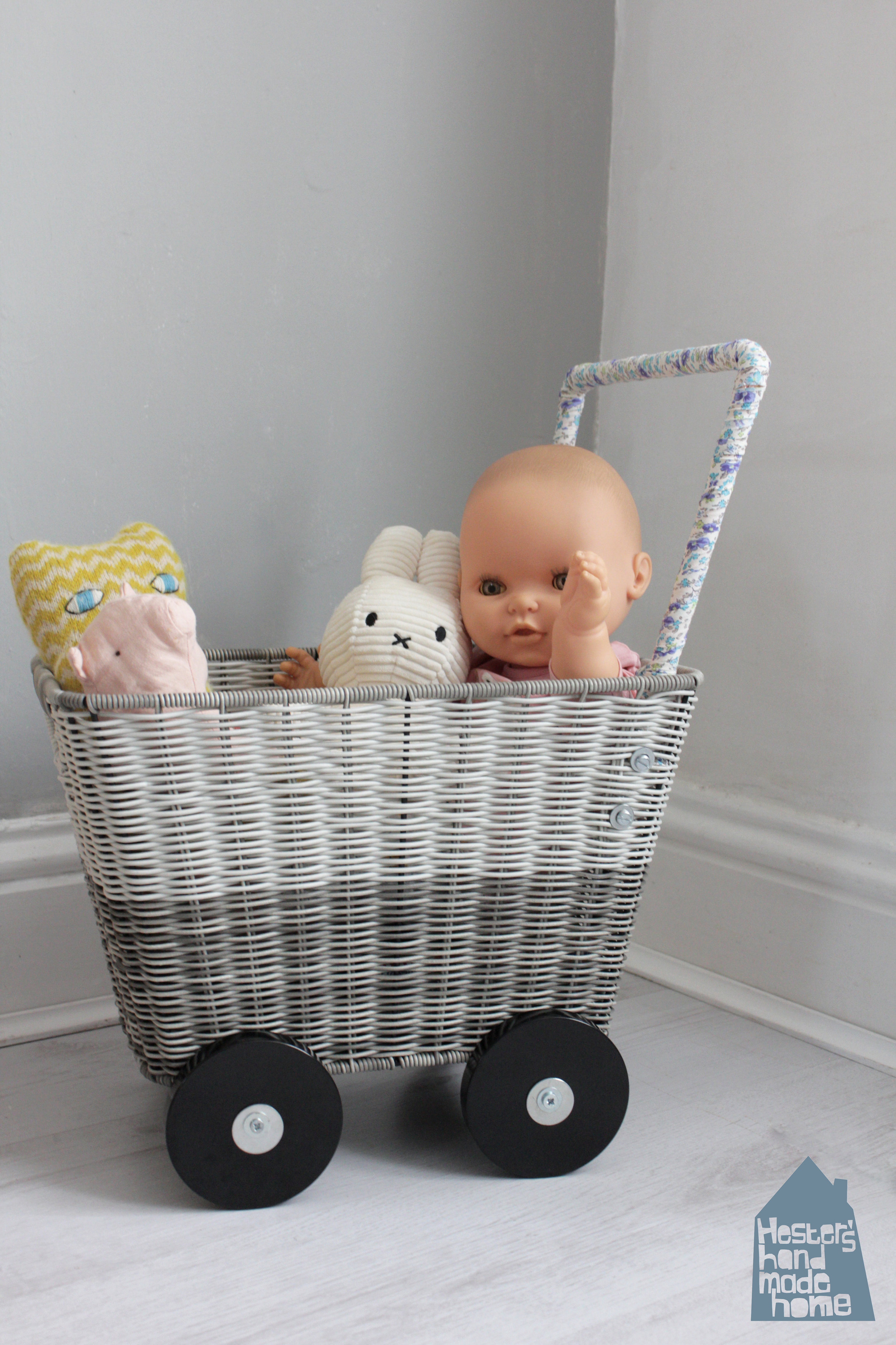 plastic doll pram