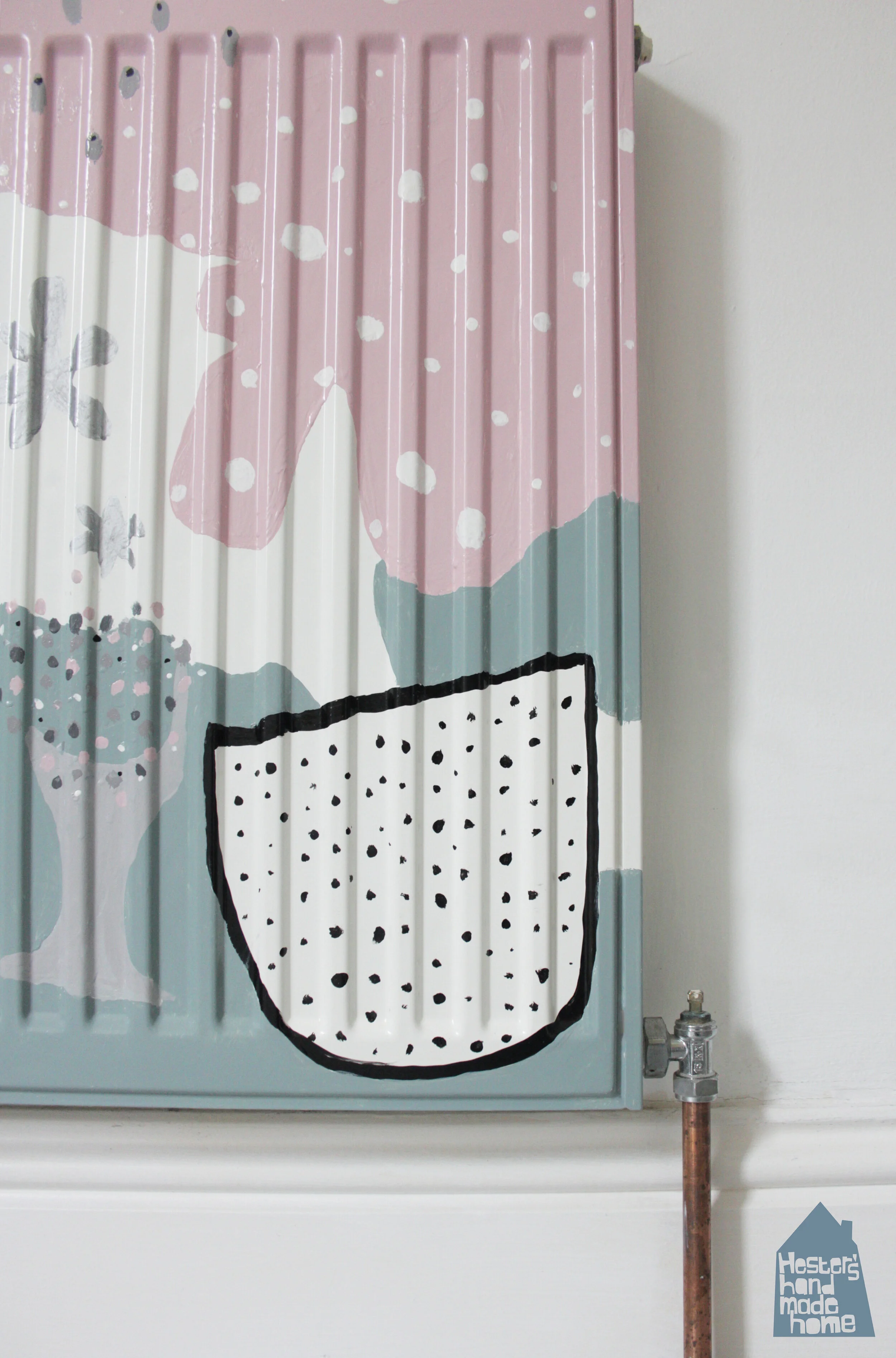 Painted radiator — Hester's Handmade Home
