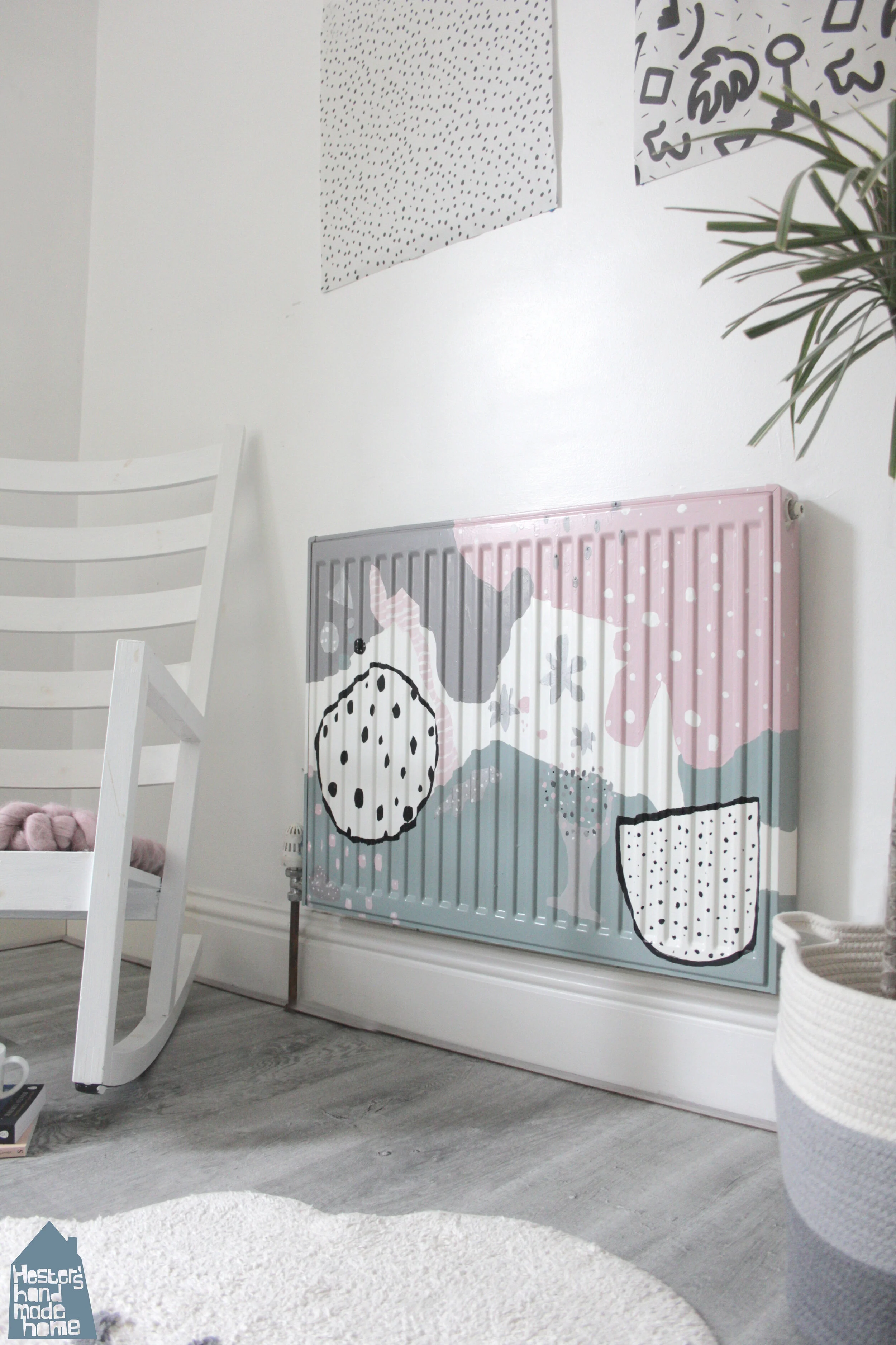 Painted radiator — Hester's Handmade Home